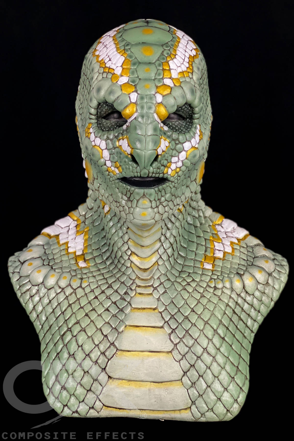 Viper Green, White & Gold (1) - CFX Masks